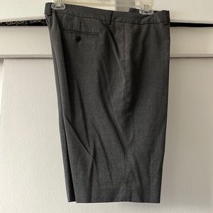 Michael Kors charcoal dress shorts size 8